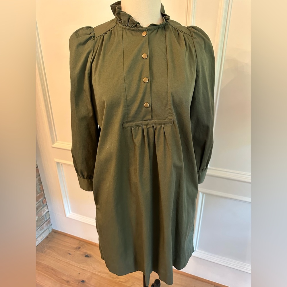 Pomander Place Forest Green Dress